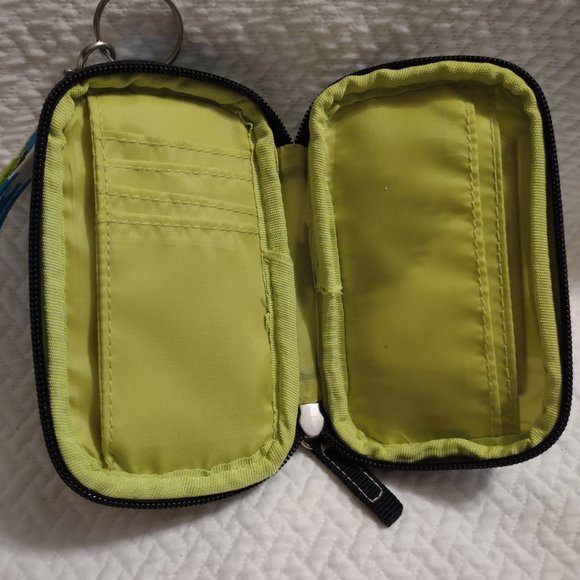 Scout blue green wristlet con purse - Picture 2 of 6